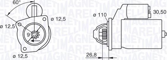 Magneti Marelli 063216731010 - Démarreur cwaw.fr