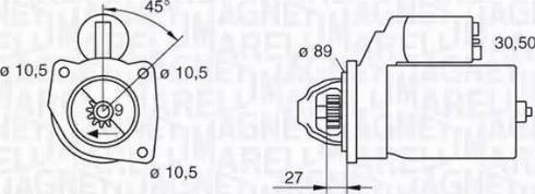 Magneti Marelli 063216733010 - Démarreur cwaw.fr