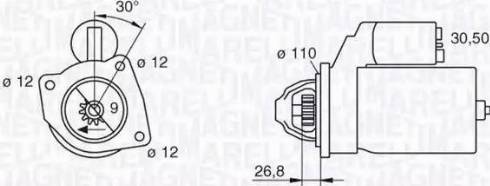 Magneti Marelli 063217410010 - Démarreur cwaw.fr