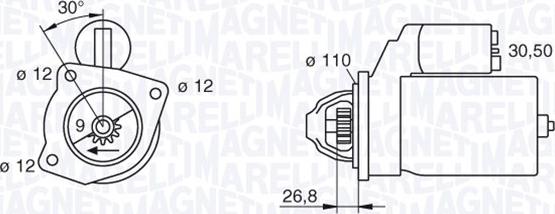 Magneti Marelli 063217154010 - Démarreur cwaw.fr