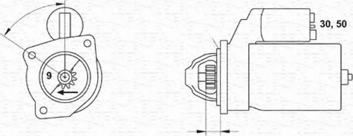 Magneti Marelli 063217121010 - Démarreur cwaw.fr