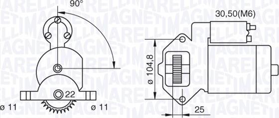 Magneti Marelli 063280032010 - Démarreur cwaw.fr