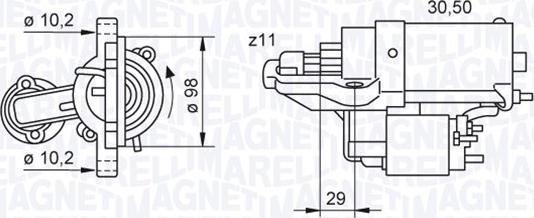 Magneti Marelli 063280028010 - Démarreur cwaw.fr