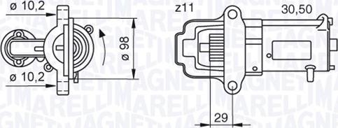 Magneti Marelli 063280027010 - Démarreur cwaw.fr