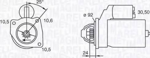 Magneti Marelli 063227501010 - Démarreur cwaw.fr