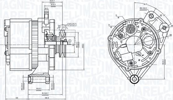 Magneti Marelli 063739061010 - Alternateur cwaw.fr