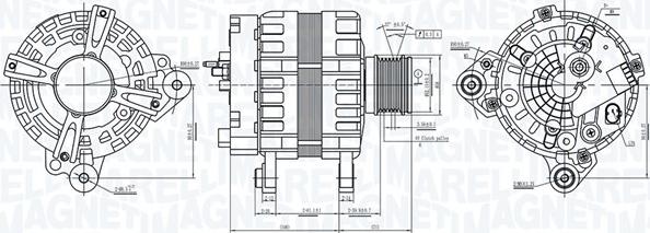 Magneti Marelli 063739063010 - Alternateur cwaw.fr