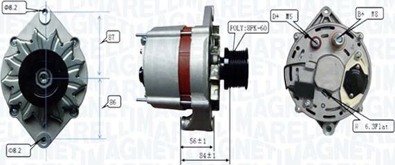 Magneti Marelli 063739067010 - Alternateur cwaw.fr