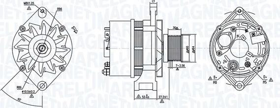 Magneti Marelli 063735605010 - Alternateur cwaw.fr