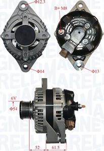 Magneti Marelli 063735679010 - Alternateur cwaw.fr