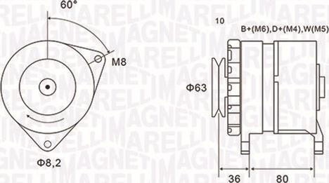 Magneti Marelli 063735060010 - Alternateur cwaw.fr