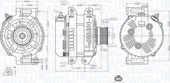 Magneti Marelli 063735749010 - Alternateur cwaw.fr