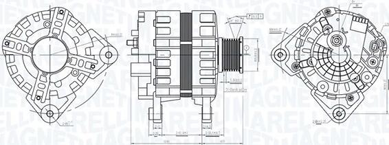 Magneti Marelli 063736095010 - Alternateur cwaw.fr