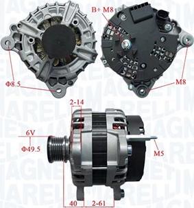 Magneti Marelli 063736195010 - Alternateur cwaw.fr