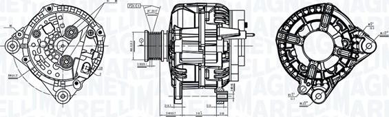 Magneti Marelli 063736359010 - Alternateur cwaw.fr