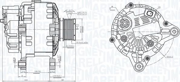 Magneti Marelli 063736363010 - Alternateur cwaw.fr