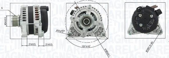 Magneti Marelli 063736372010 - Alternateur cwaw.fr