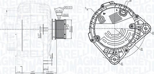 Magneti Marelli 063736234010 - Alternateur cwaw.fr