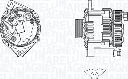 Magneti Marelli 063730638010 - Alternateur cwaw.fr