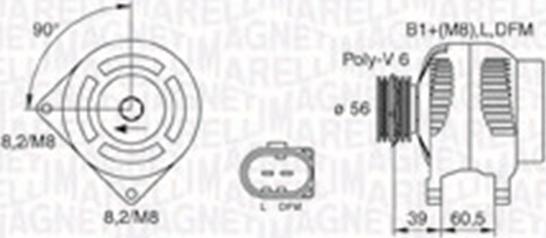 Magneti Marelli 063731446010 - Alternateur cwaw.fr