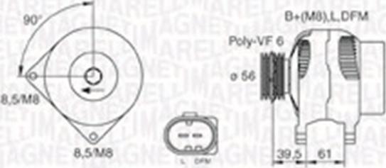 Magneti Marelli 063731394010 - Alternateur cwaw.fr