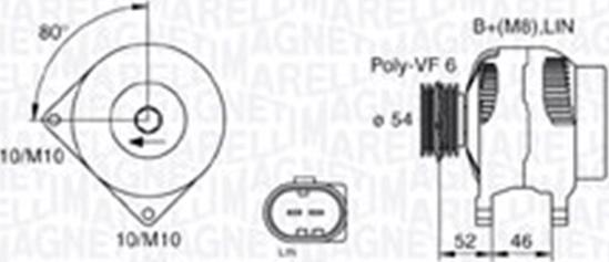 Magneti Marelli 063730031010 - Alternateur cwaw.fr