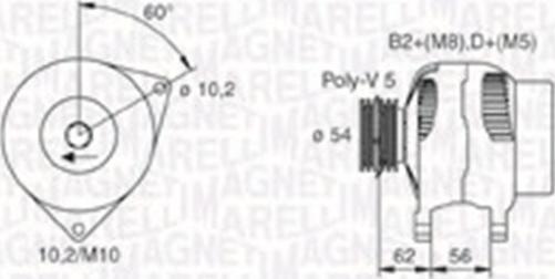 Magneti Marelli 063730020010 - Alternateur cwaw.fr