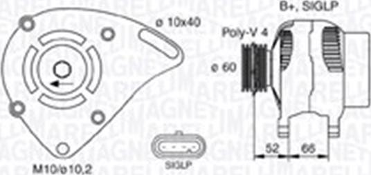 Magneti Marelli 063730022010 - Alternateur cwaw.fr