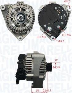 Magneti Marelli 063730845010 - Alternateur cwaw.fr