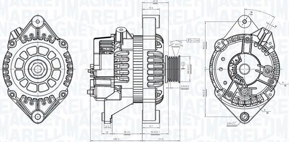 Magneti Marelli 063730861010 - Alternateur cwaw.fr