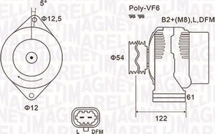 Magneti Marelli 063731994010 - Alternateur cwaw.fr