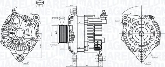 Magneti Marelli 063731946010 - Alternateur cwaw.fr