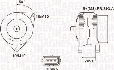 Magneti Marelli 063731941010 - Alternateur cwaw.fr