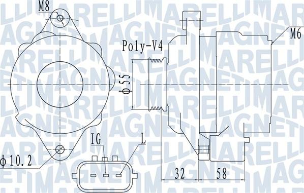 Magneti Marelli 063731943010 - Alternateur cwaw.fr