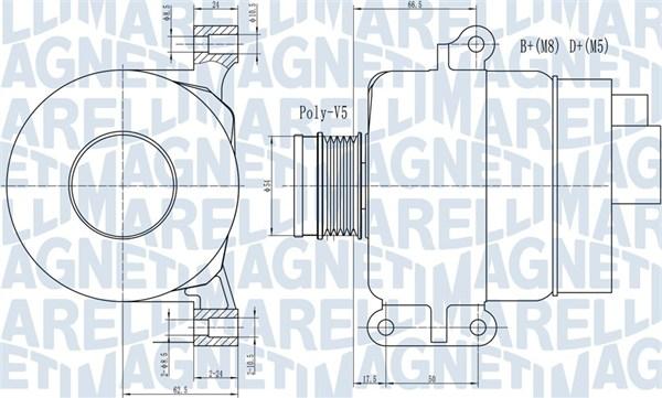 Magneti Marelli 063731969010 - Alternateur cwaw.fr