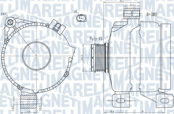 Magneti Marelli 063731967010 - Alternateur cwaw.fr