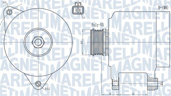 Magneti Marelli 063731906010 - Alternateur cwaw.fr