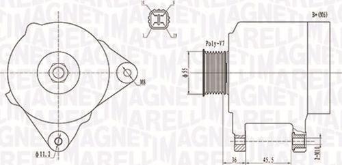 Magneti Marelli 063731907010 - Alternateur cwaw.fr