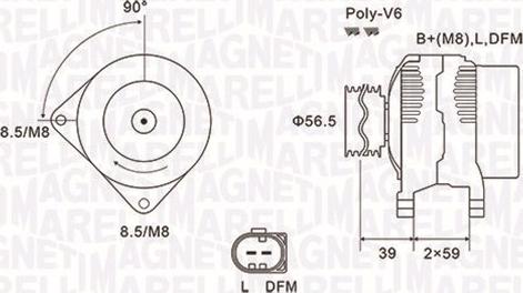 Magneti Marelli 063731911010 - Alternateur cwaw.fr