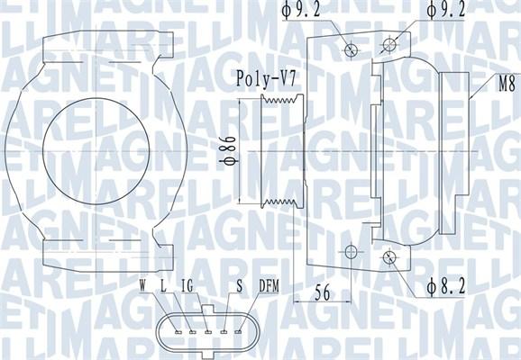 Magneti Marelli 063731917010 - Alternateur cwaw.fr