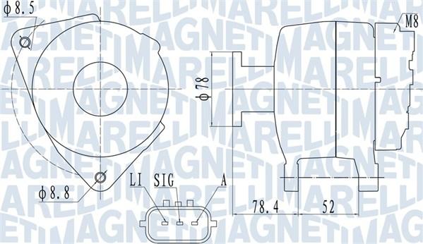 Magneti Marelli 063731989010 - Alternateur cwaw.fr