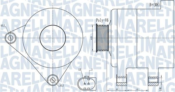 Magneti Marelli 063731986010 - Alternateur cwaw.fr