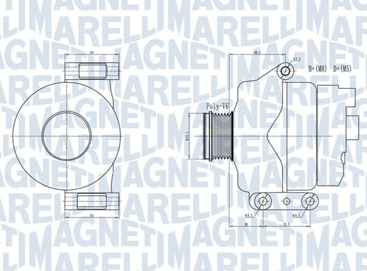 Magneti Marelli 063731934010 - Alternateur cwaw.fr