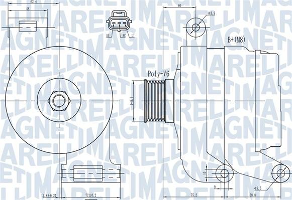 Magneti Marelli 063731931010 - Alternateur cwaw.fr