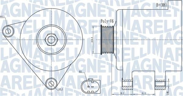 Magneti Marelli 063731937010 - Alternateur cwaw.fr