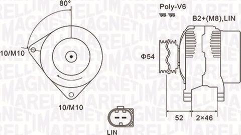 Magneti Marelli 063731970010 - Alternateur cwaw.fr