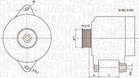 Magneti Marelli 063731978010 - Alternateur cwaw.fr