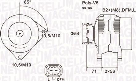 Magneti Marelli 063731973010 - Alternateur cwaw.fr