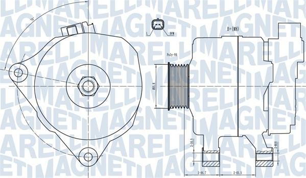 Magneti Marelli 063731499010 - Alternateur cwaw.fr