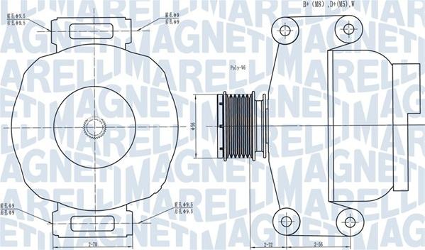 Magneti Marelli 063731489010 - Alternateur cwaw.fr